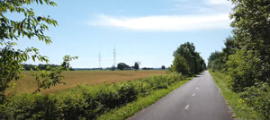 Pistes cyclables intégrales